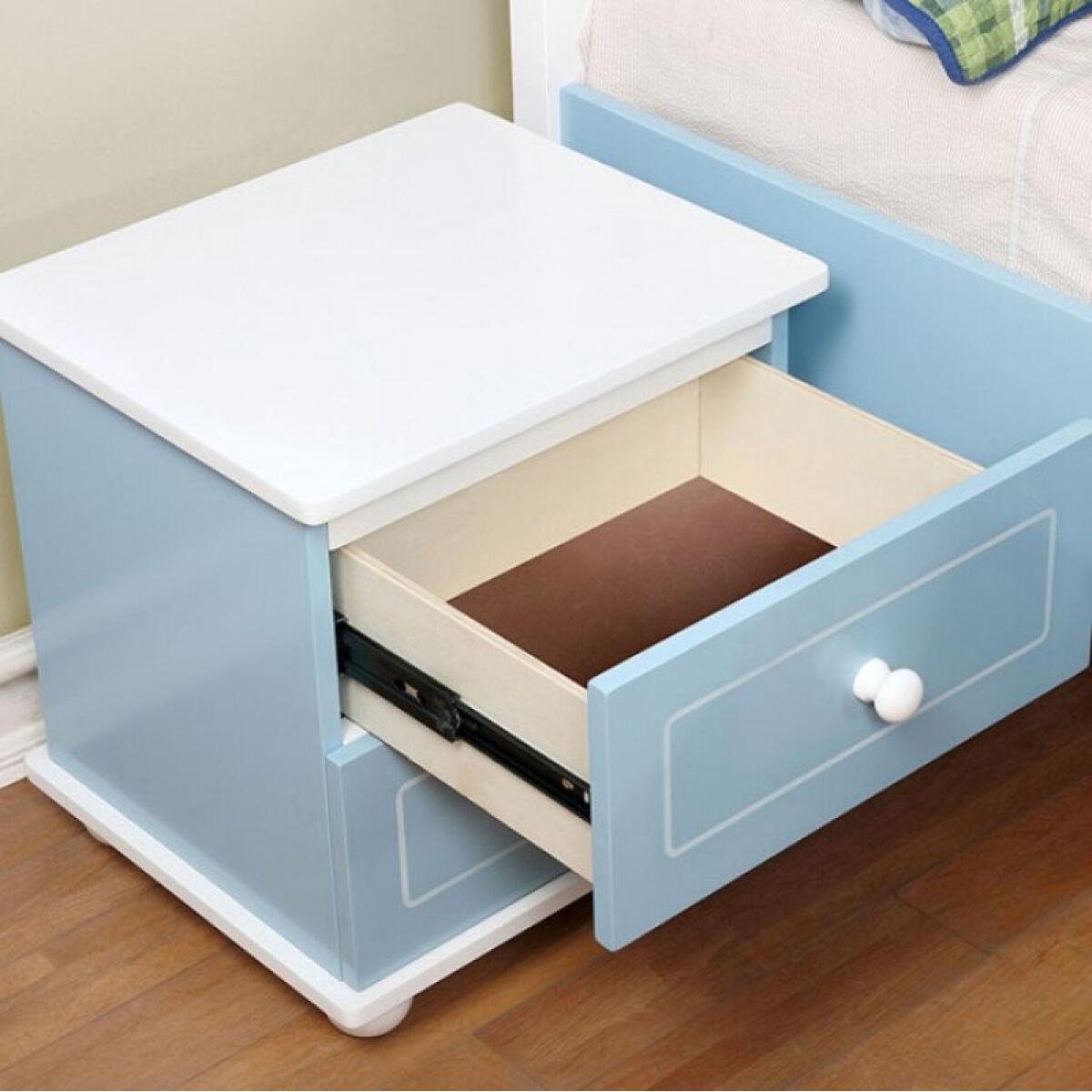 Deana Night Stand Youth Nightstands Blue 6
