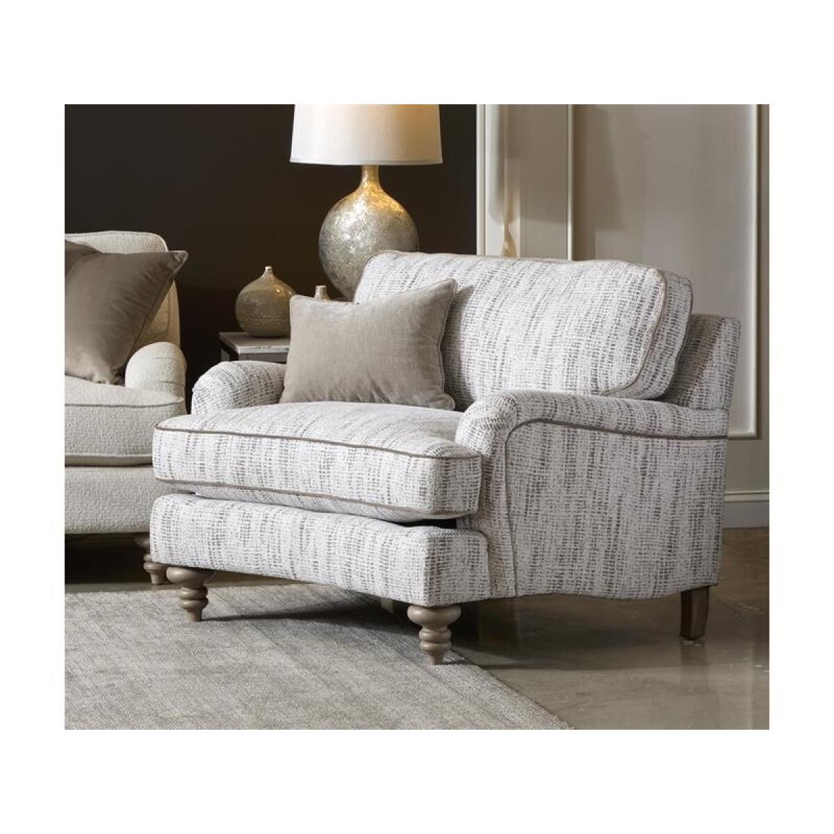 Christi Oyster Accent 1 1/2 Chair - Image 4