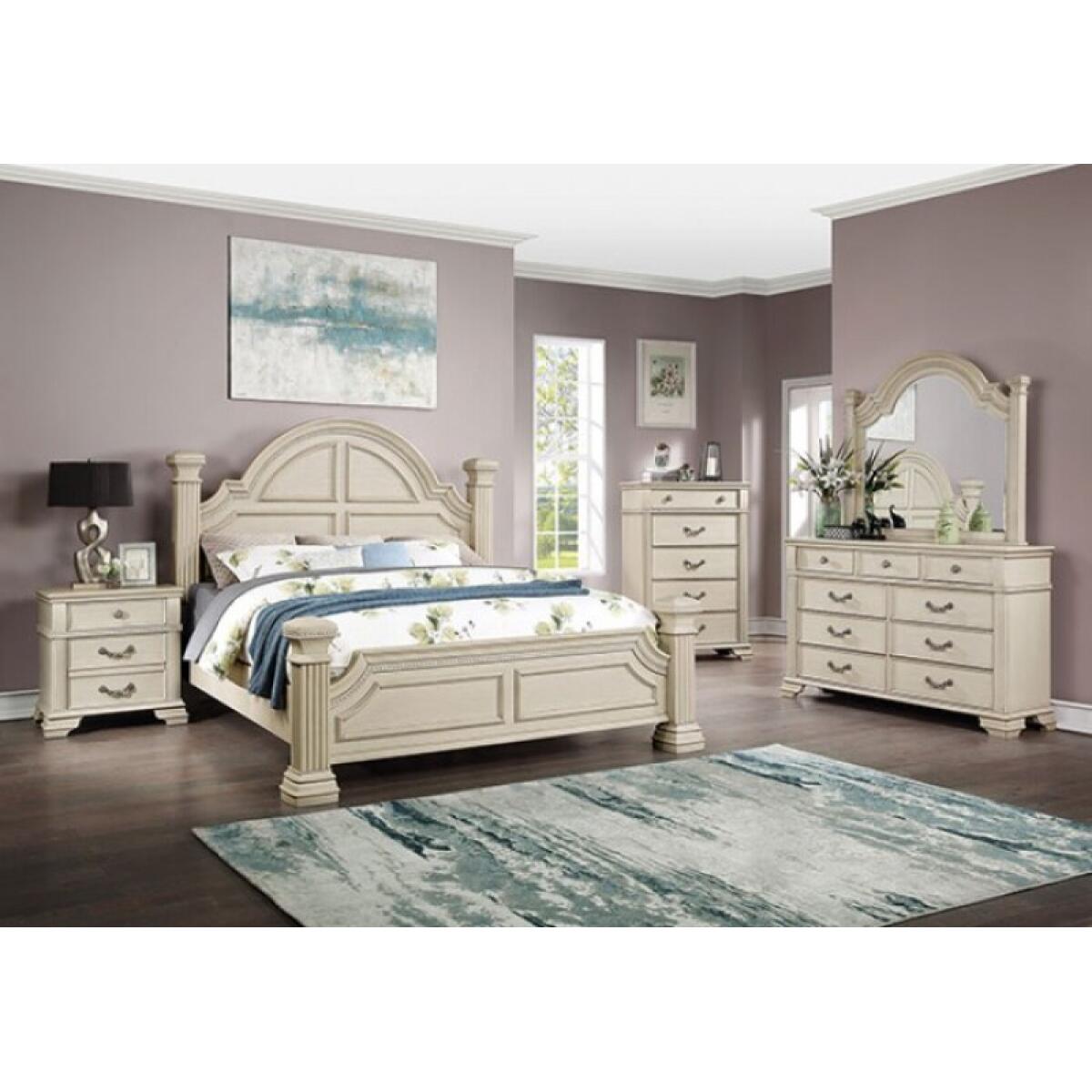 Pamphilos 5 Pc Queen Bedroom Set - Image 3