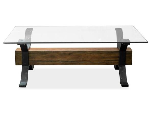 Sawyer Rectangular Cocktail Table Cocktail & Coffee Tables Brown 12