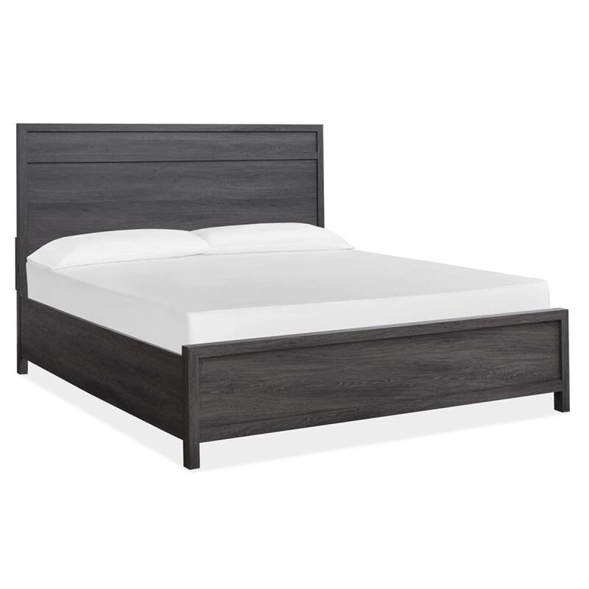 Merrifield - Black Complete King Panel Bed - Image 4