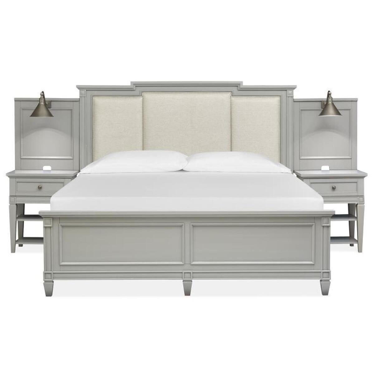 Glenbrook Complete Queen Wall Bed w/Upholstered HB Beds Beds 4
