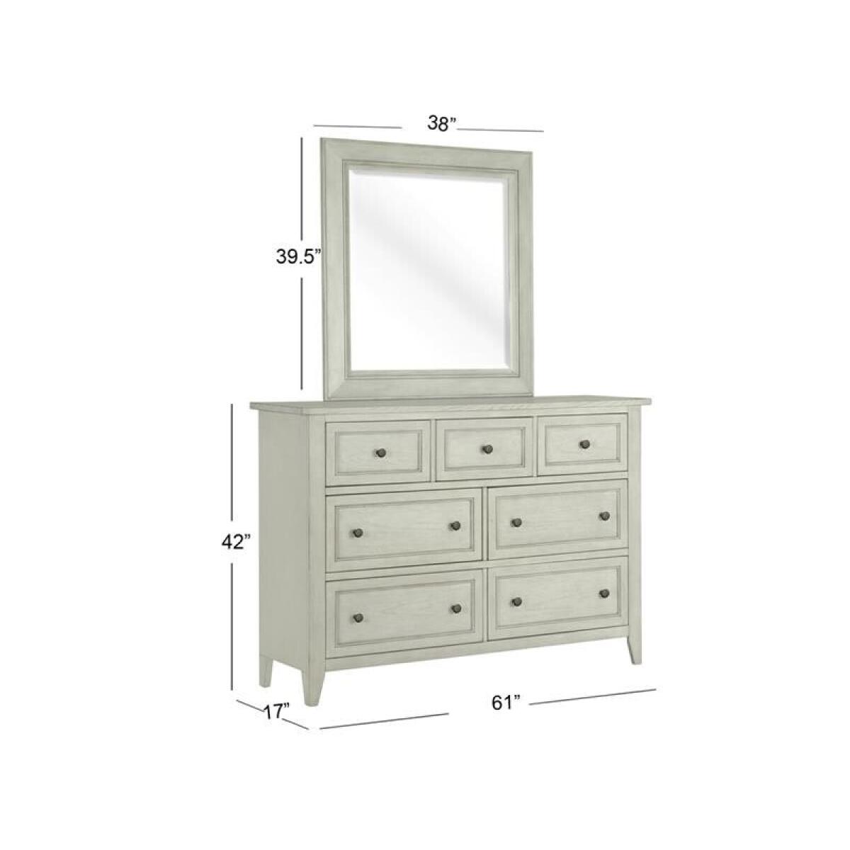 Raelynn Drawer Dresser Dressers Cream 5