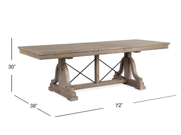 Paxton Place Trestle Dining Table - Image 3