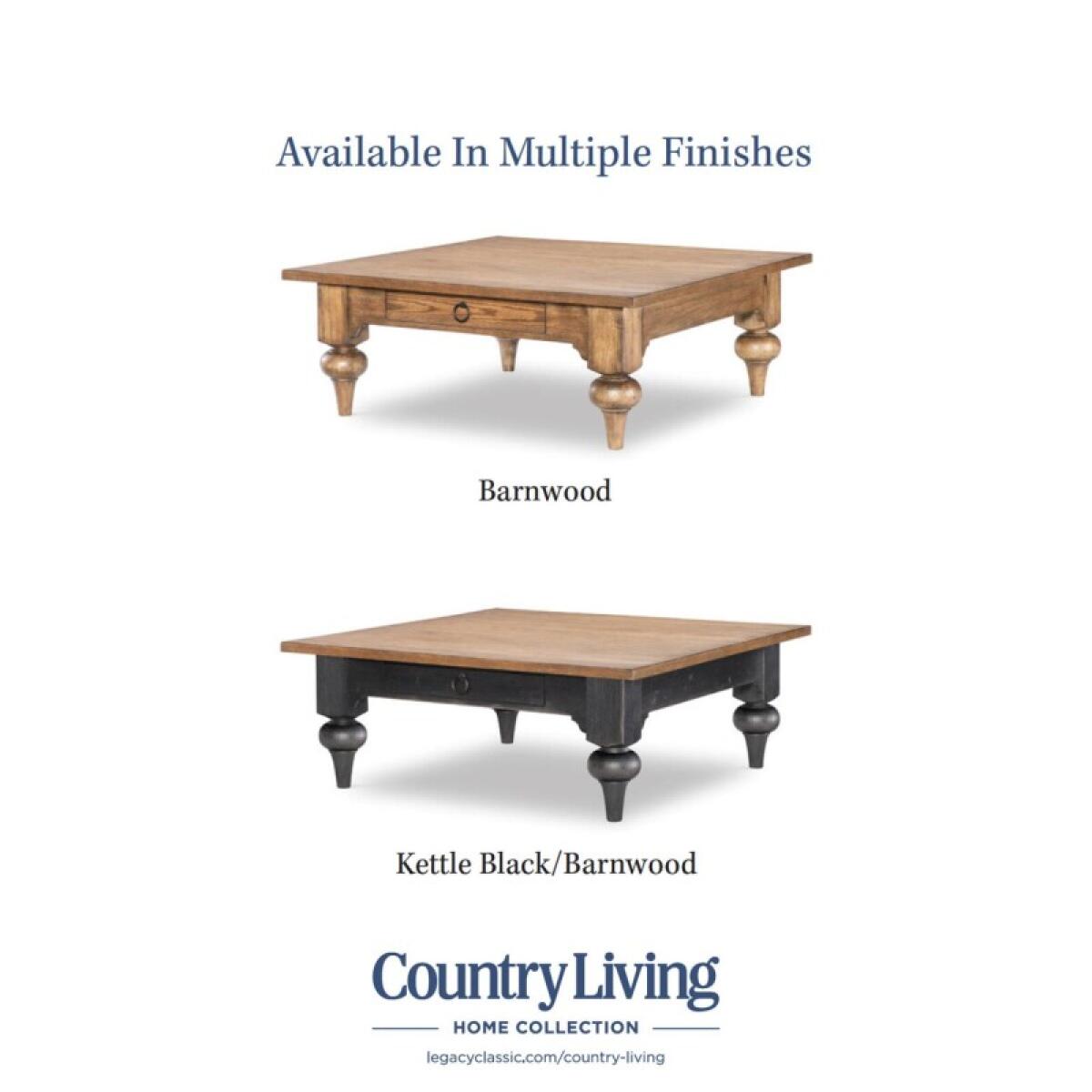 Square Cocktail Table Cocktail & Coffee Tables Barnwood Oak 10