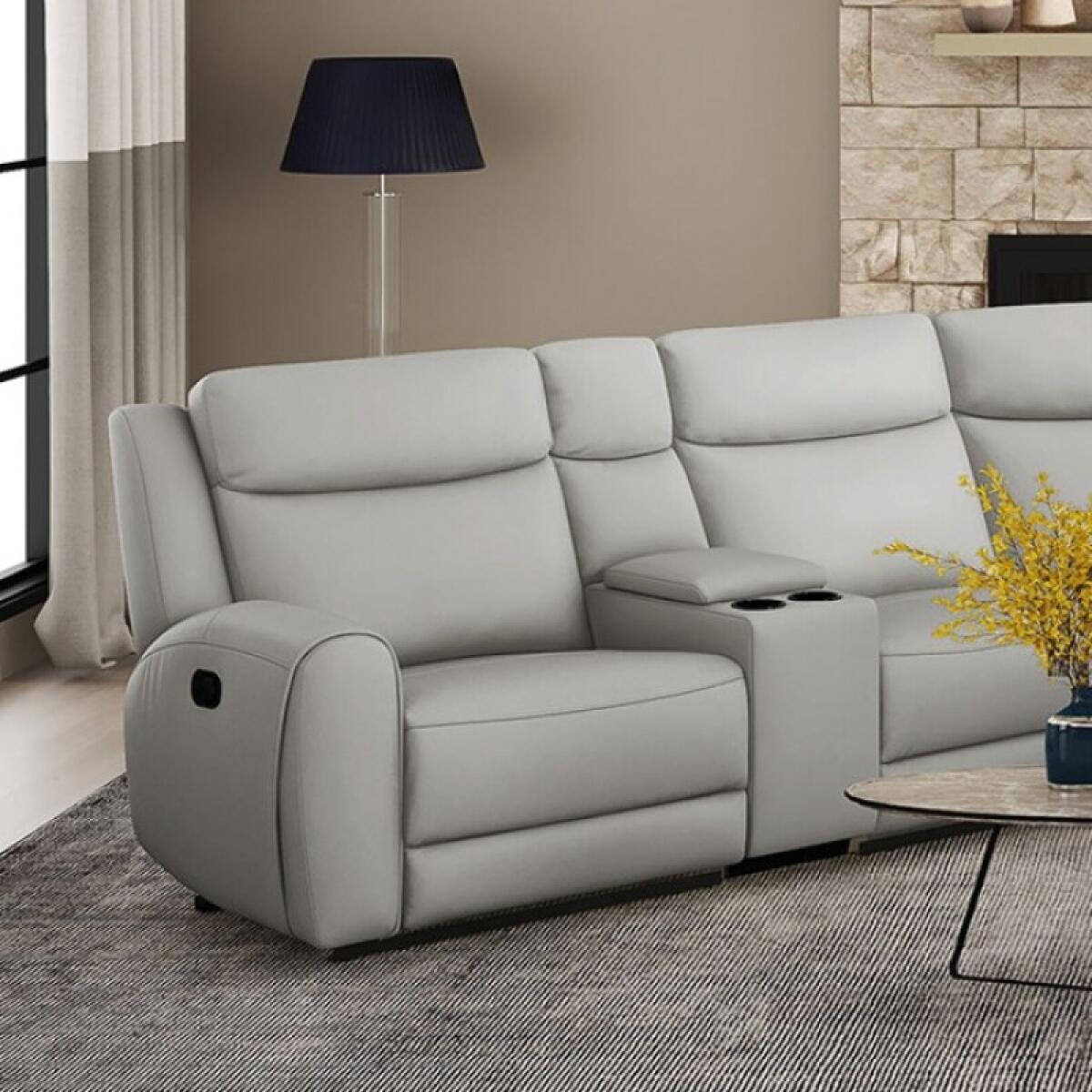 Jacobus Motion Sectional Sectionals Furniture of America 4