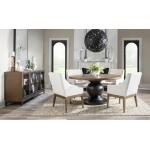Complete Round Dining Table Dining Tables Brown 16