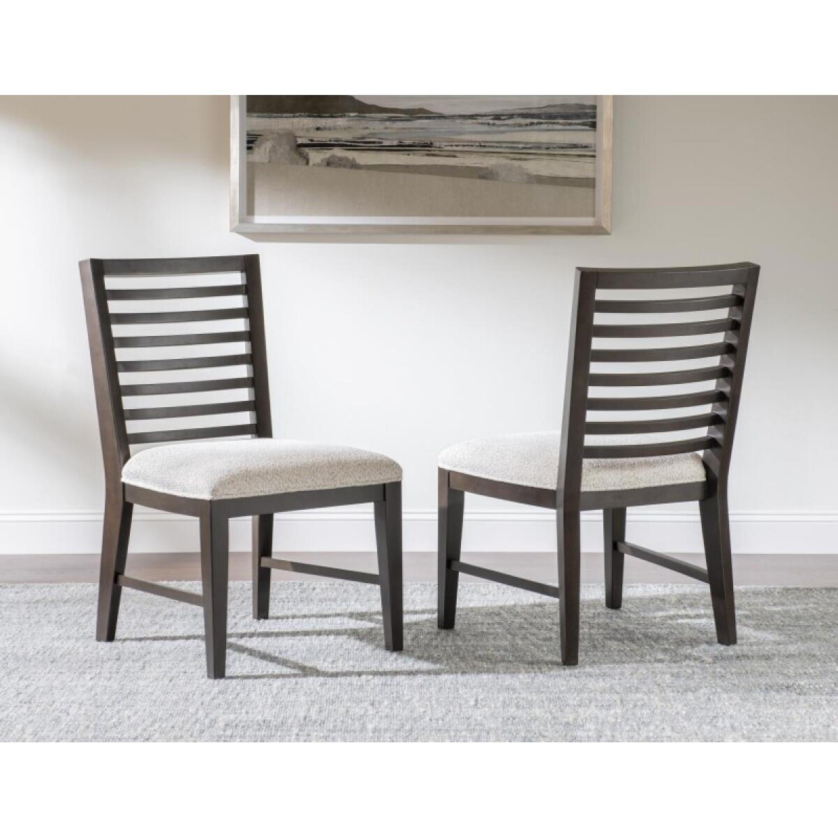 Ladderback Side Chair Chairs & Benches Brown 6