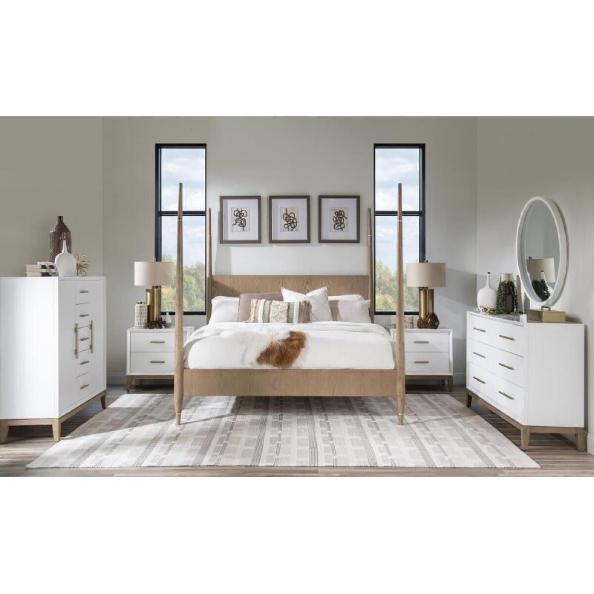 Complete Poster Bed King 6/6 Beds Beds 7