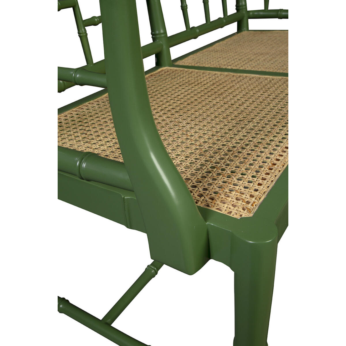 Green Belleville Settee - Image 5