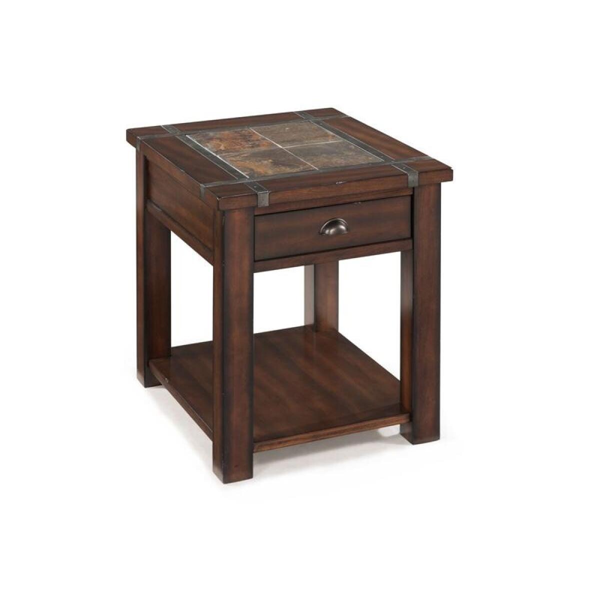 Roanoke Rectangular End Table - Image 2