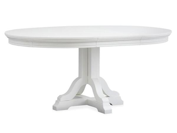 Charleston 48" Round Dining Table - White - Image 13