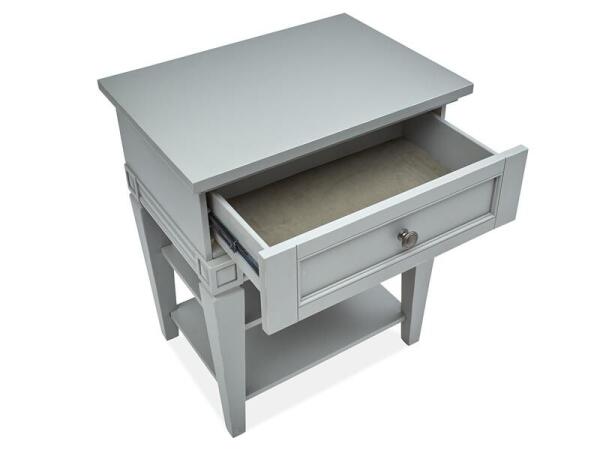 Glenbrook Open Nightstand Nightstands Gray 15