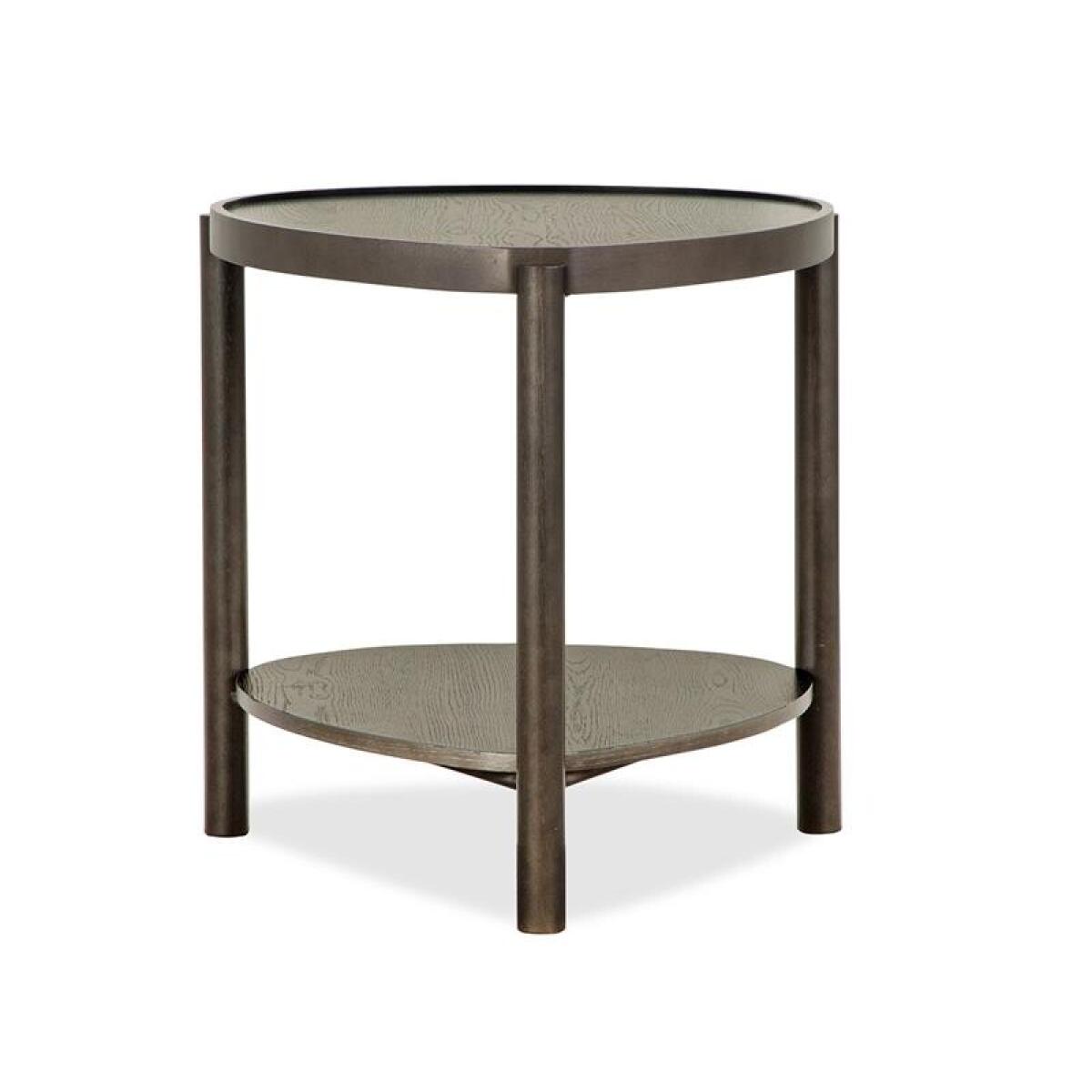 Hadleigh Black Shaped Accent End Table - Image 2