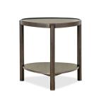 Hadleigh Black Shaped Accent End Table