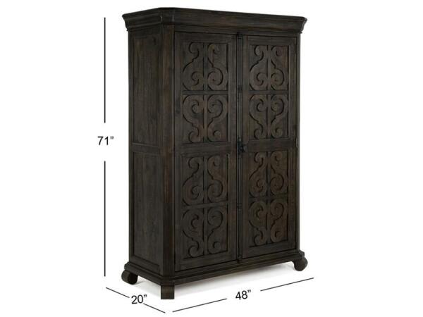 Bellamy Door Chest Chests Black 10
