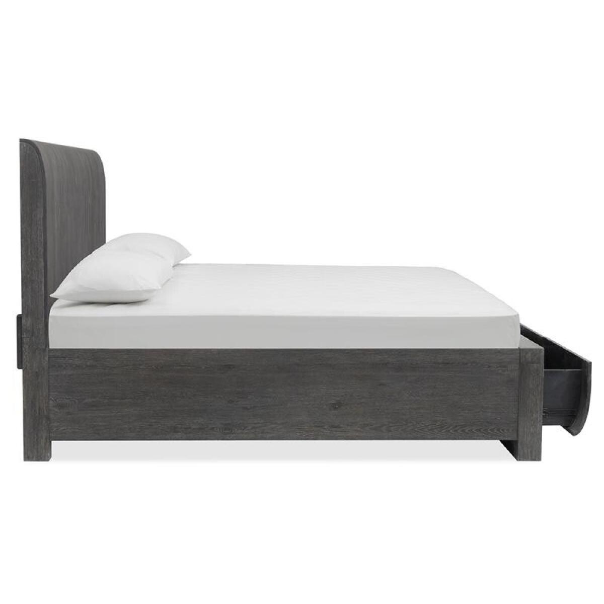 Kinsley Complete Queen Panel Storage Bed - Image 4