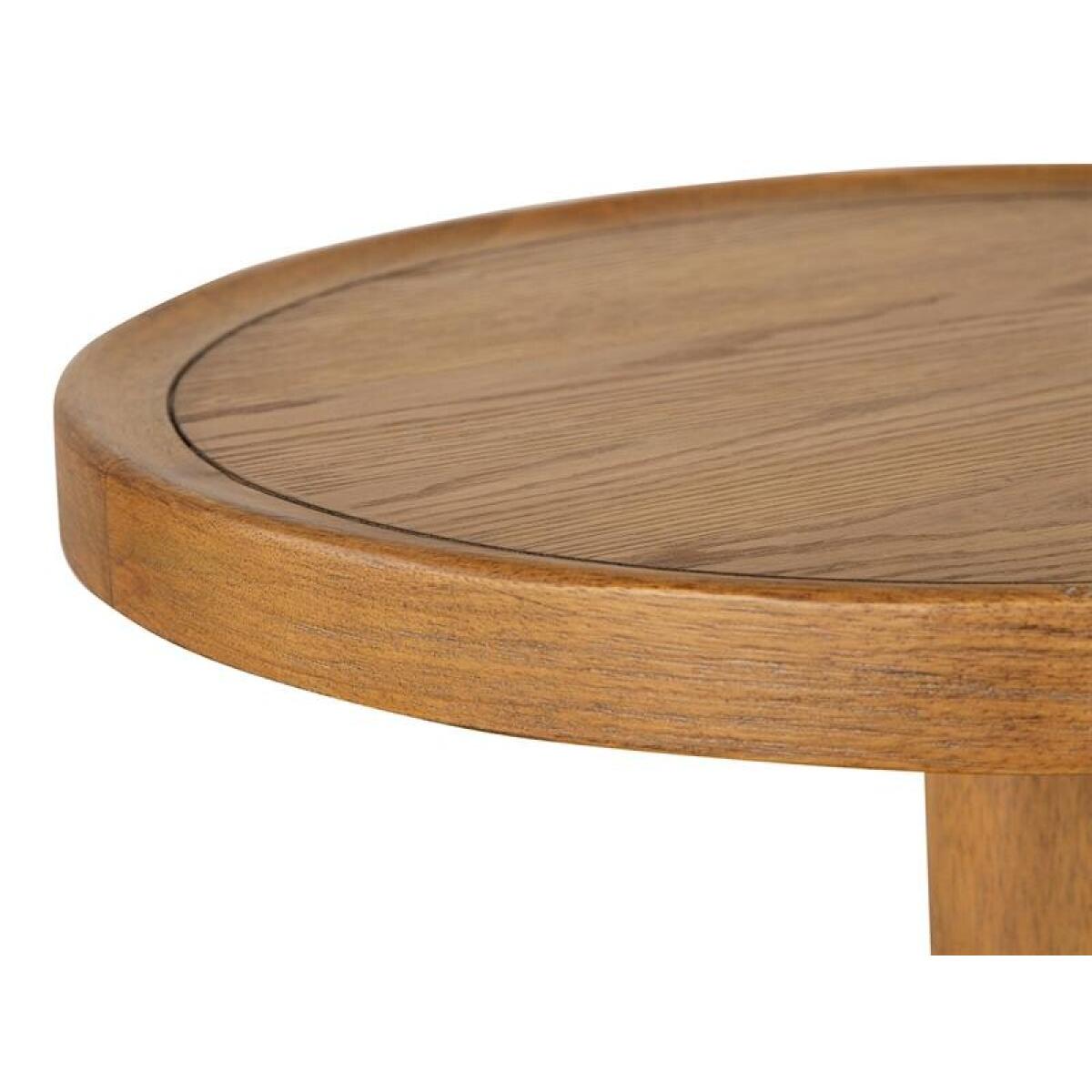 Lindon Round Pedestal Accent End Table - Image 6