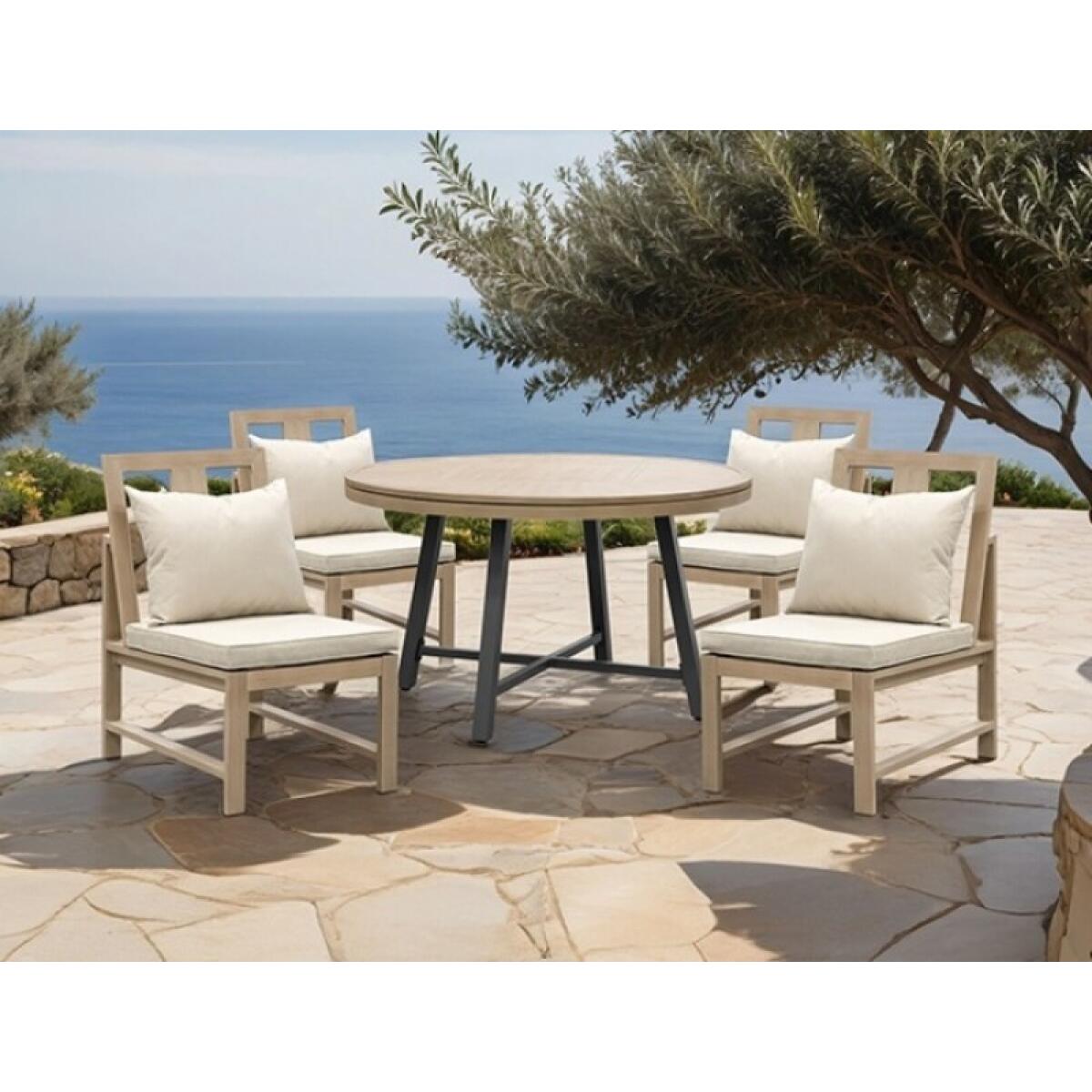 Bordeaux Armless Chair (2/CTN) - Image 3