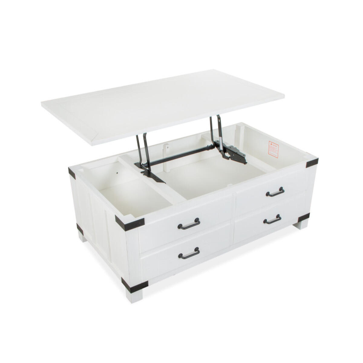 Lift Top Storage Cocktail Table w/Casters Cocktail & Coffee Tables Cocktail & Coffee Tables 9