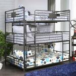 Olga Full/Full/Full Bunk Bed Youth Beds Antique Black 6