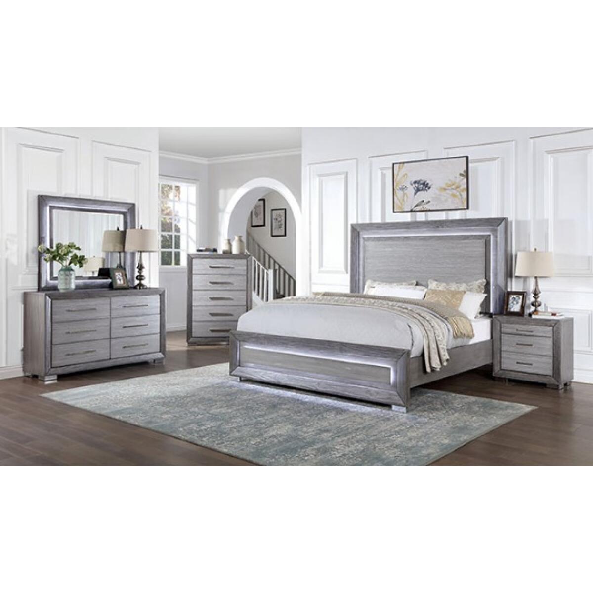 Raiden 4 Pc Queen Bedroom Set - Image 3