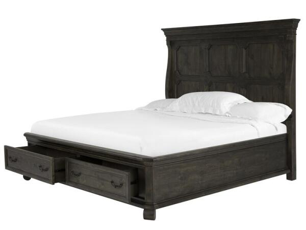 Bellamy B2491-74B Complete California King Panel Storage Bed - Image 3