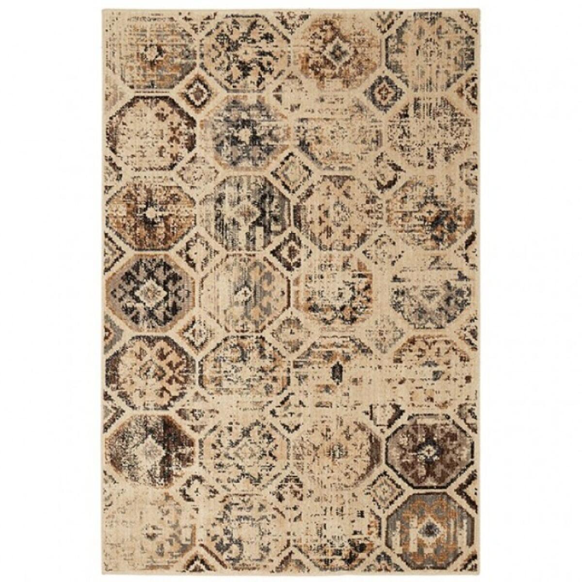Wilhelm Area Rug 5’3″ x 7’6″ Rugs Cream 5