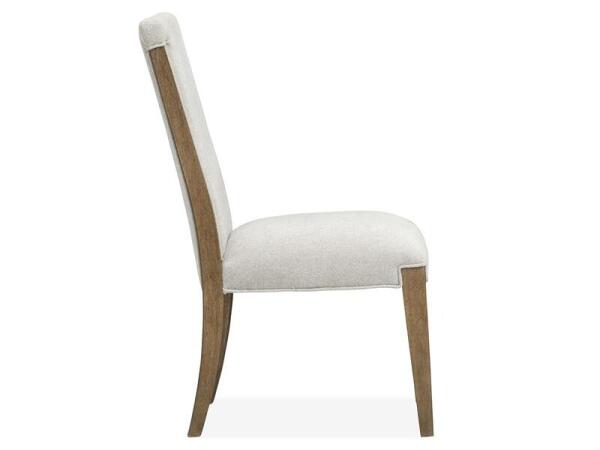 Plum Creek – LT. Brown Dining Side Chair w/Upholstered Seat & Back (2/ctn) Chairs & Benches Chairs & Benches 15