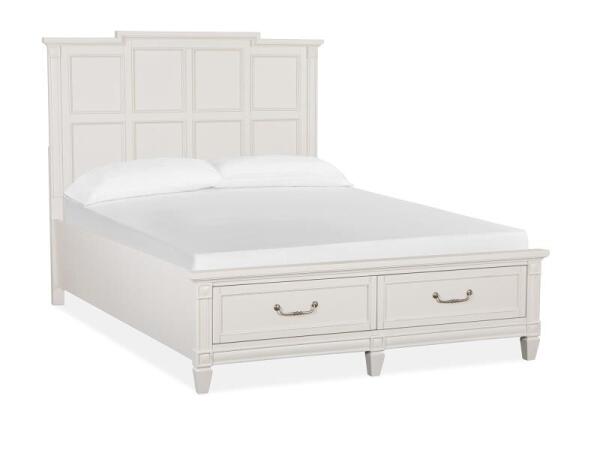 Willowbrook B5324-54A Complete Queen Panel Storage Bed - Image 3
