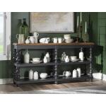 Turned Bobbin Leg Console Table - Image 5