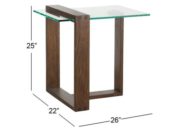 Bristow T4527-03 Rectangular End Table - Image 3
