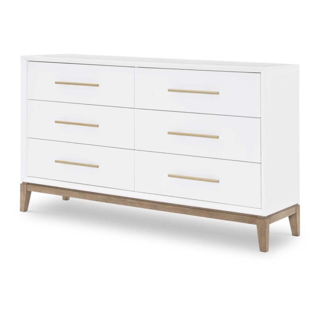 Dresser Dressers Cloud White And Desert Oak 4