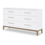 Dresser Dressers Cloud White And Desert Oak 14
