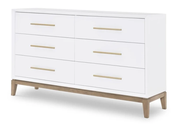 Dresser Dressers Cloud White And Desert Oak