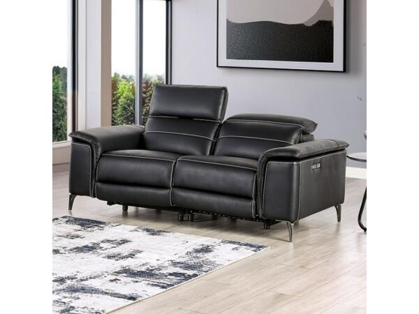 Ascona Power Loveseat Loveseats Black