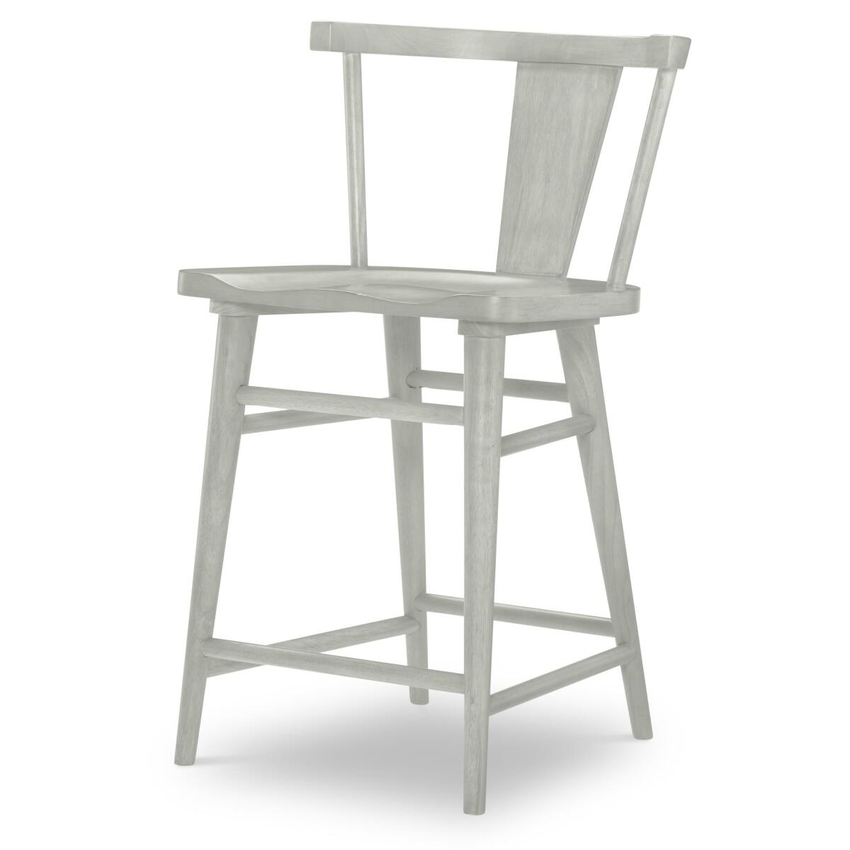 Counter Height Splat Back Chair Chairs & Benches Bellflower 4