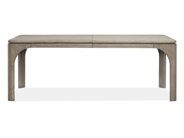 Braelyn Wood Rectangular Dining Table Top SU Dining Table Tops Brown