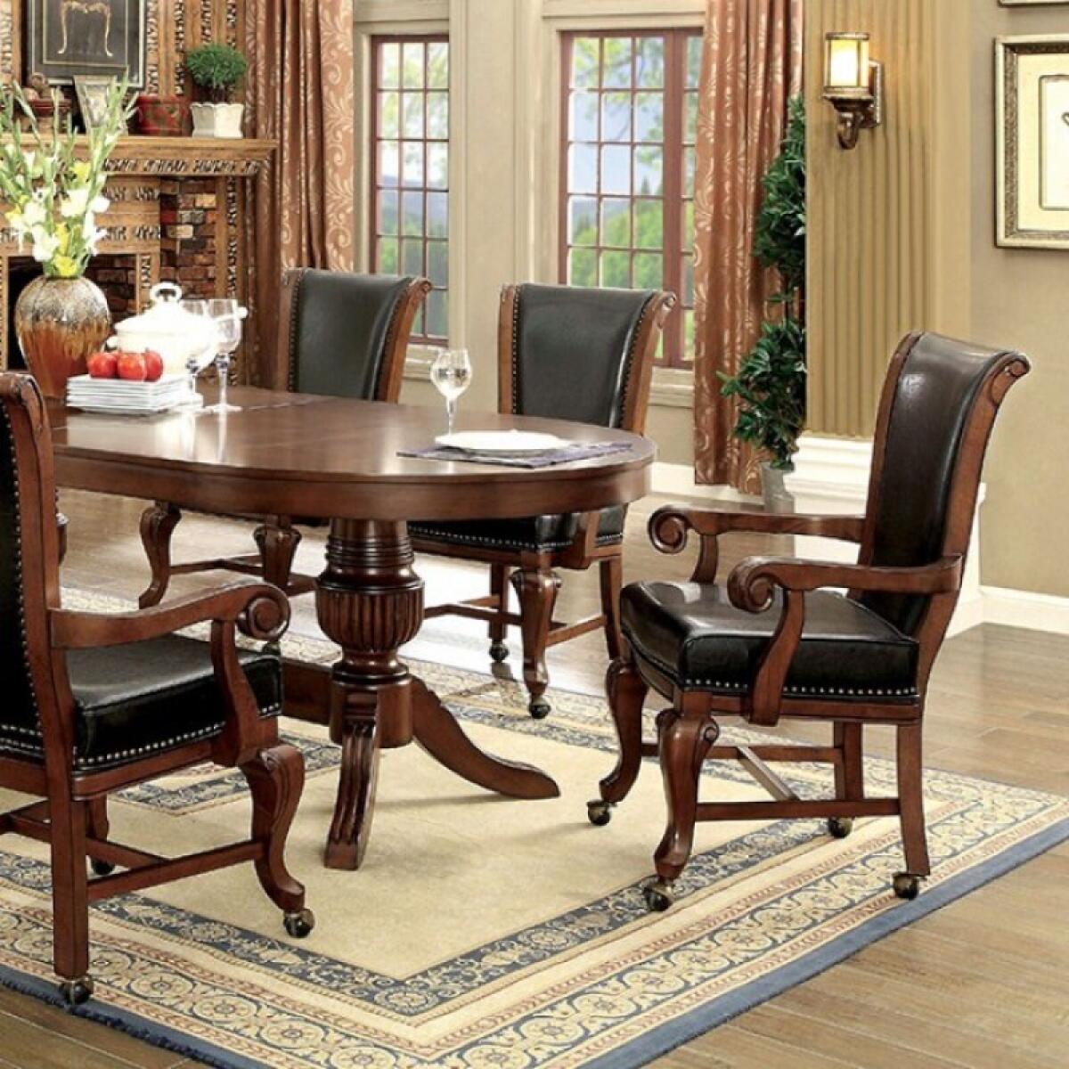Melina Game Table Dining Tables Brown 4