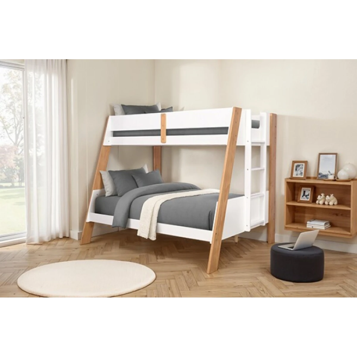 Delbin Twin/Full Bunk Bed - Image 2