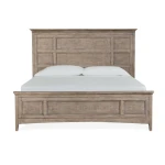 Paxton Place Complete Cal.King Panel Bed with Storage Rails