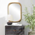 Malone Mirror, Brass - Image 4