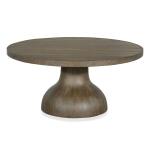 Bosley Lt. Brown Wood Round Cocktail Table Top SU