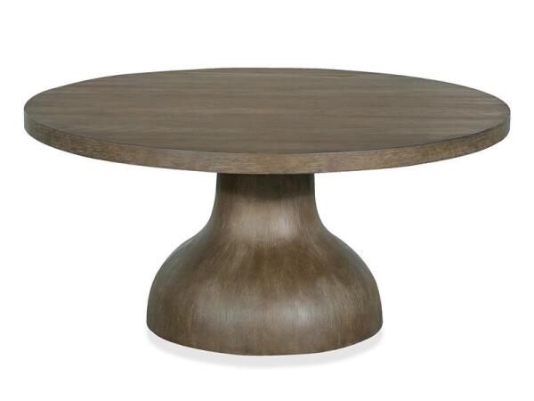 Bosley Lt. Brown Wood Round Cocktail Table Top SU