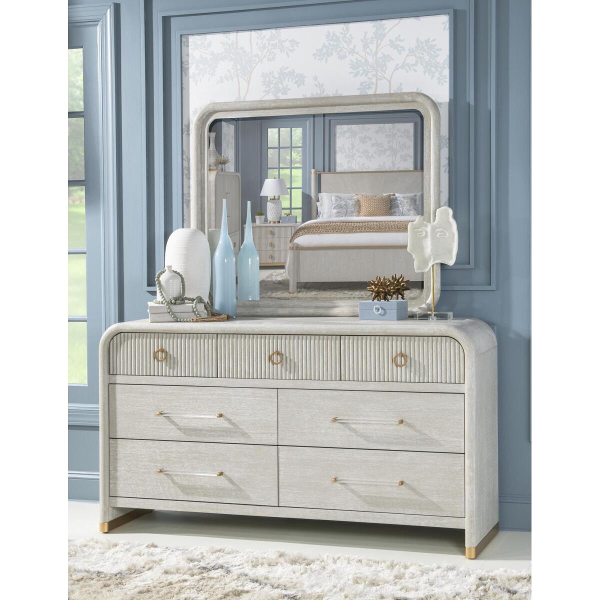 Rectangular Mirror Bedroom Mirrors Cream 7