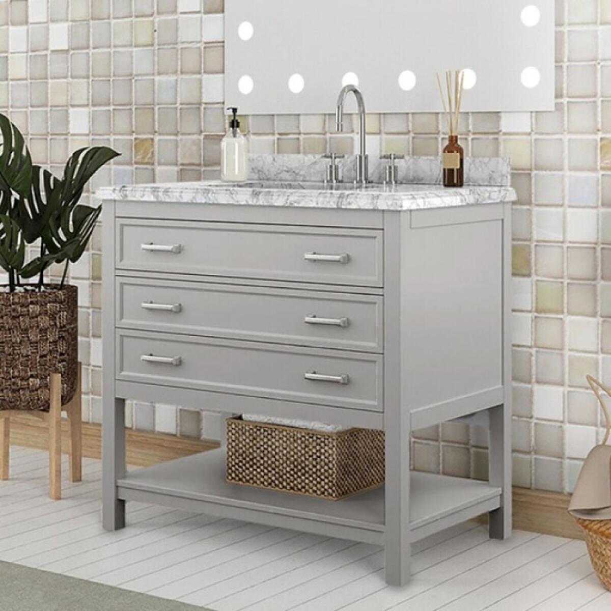 Reston 37" Vanity with Top/ Sink - Image 2