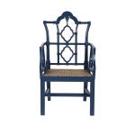 Blue Italian Arm Chair Chairs Blue 11
