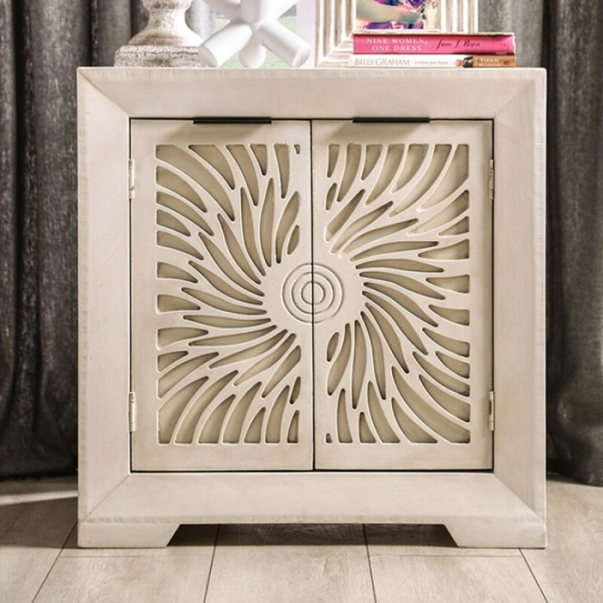 Geneva Night Stand Nightstands Cream 6