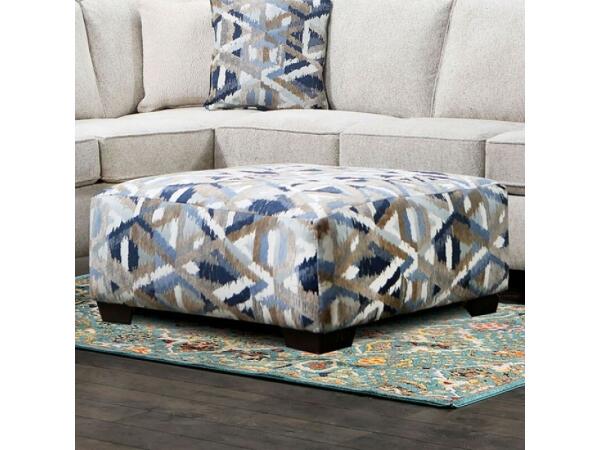 Heathfield Ottoman Ottomans & Poufs Blue