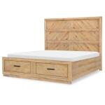 Complete Cal King Panel Storage Bed 6/0